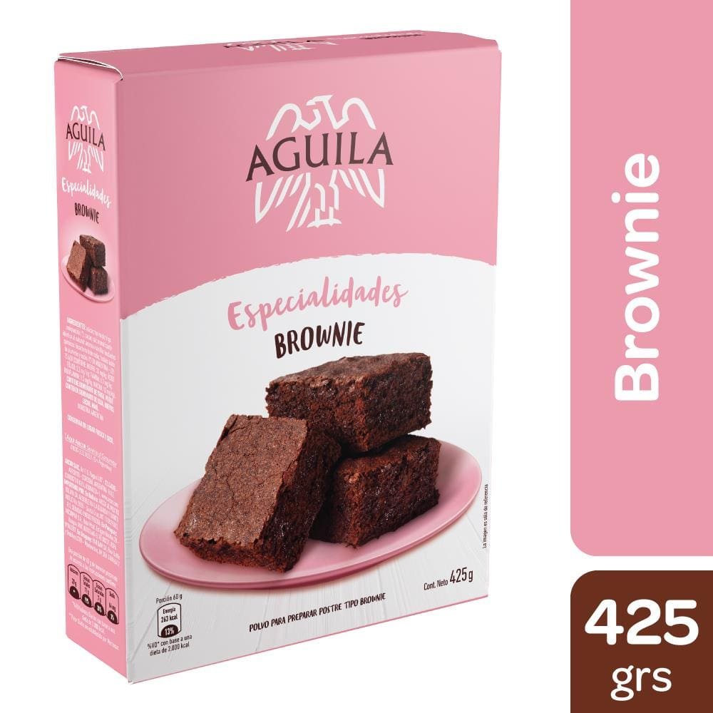 Argen→Send | Aguila – Premezcla Brownie Sabor Chocolate X 425 Gr (Premezcla  Brownie Sabor Chocolate X 425 Gr)