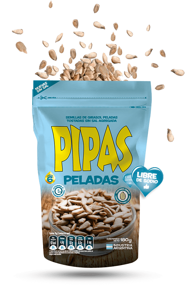 Pipas – Pipas De Girasol Peladas Natural 180 Gr (Natural Peeled Sunflower  Seeds 6.34 Oz)